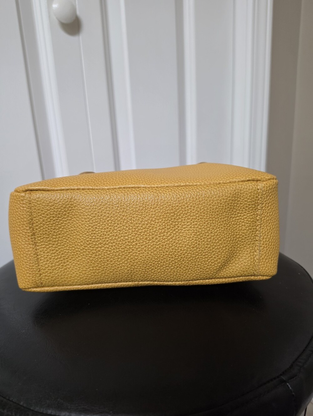 New Portland Leather Large Grace Doctor Bag/Color: Sunshine - Picture 5 of 9